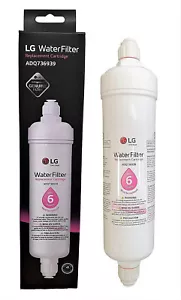 LG ADQ736939 Water Filter for LG Refrigerator fridge filter ADQ73693901 external - Picture 1 of 3