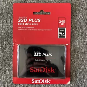 SanDisk Plus SDSSDA240GG26 240GB Solid State Drive - Bild 1 von 4