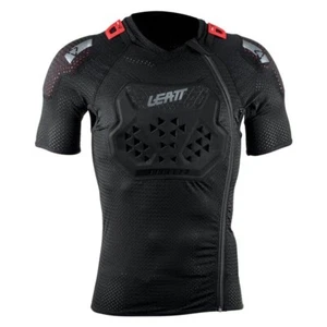 LEATT REAFLEX STEALTH MOTOCROSS BODY ARMOUR ADULT MENS BLACK ARMOR MX BLACK - Picture 1 of 3