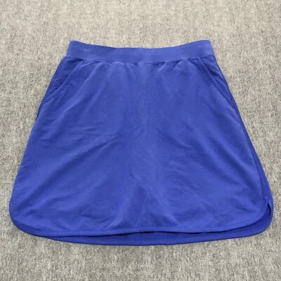 Falda corta elástica Denim Company para mujer XS azul golf tenis bolsillos Foto 1 de 4