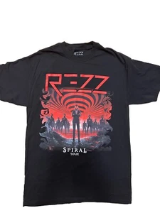 REZZ 2022 Spiral Tour Medium T Shirt  - Picture 1 of 6