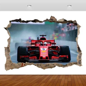 Racing Sports Car Mercedes Formula One 3d Mural Wall Sticker Poster Decal S49 - Picture 1 of 1