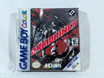 Nintendo Game Boy Color Armorines Project SWARM New Sealed Read Description - Image 1 of 4