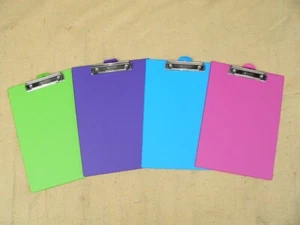 10 Pack BAZIC Letter Size PVC Standard Clipboards With Low Profile Clip NEW - Picture 1 of 4