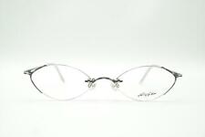 Alpina VV080 A3580 131 Black Oval Glasses Frames Eyeglasses New