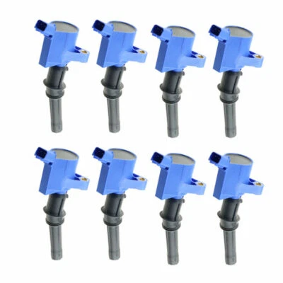 8+BLUE Ignition Coil DG508 For 1997-2003 FORD F-150 V8 4.6L / 5.4L - Image 1 of 2