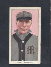 T206 - WILLIAM O'NEIL - MINNEAPOLIS MILLERS - SOVEREIGN Reverse