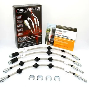 Ford Focus MK2 LS,LT,LV 2.0i/2.0TDCi 2005-2011 - SAFEBRAKE Performance Hoses - Picture 1 of 12