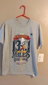NWT Run Disney Mickey Wine & Dine 2016 Half Marathon 13.1 Miles UNISEX MEDIUM - Picture 1 of 2