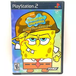 SpongBob Squarepants Battle for Bikini Bottom Sony PlayStation 2 - Foto 1 di 4