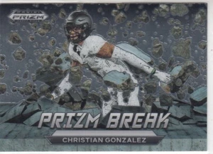 CHRISTIAN GONZALEZ 2023 Panini Prizm Draft Picks Prizm Break #24 Buffaloes/Ducks - Picture 1 of 2