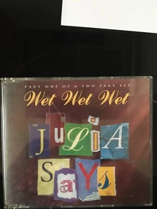 NASS NET WET JULIA SAYS (CD 2) (H1) 4-Spur CD Einzelkartenhülle QUECKSILBER - Bild 1 von 1