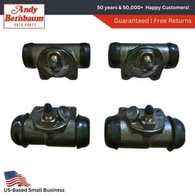 For 1940-1942 DeSoto 6-Cyl Front & Rear Brake Wheel Cylinder Set 857156 857157 - Image 1 of 4