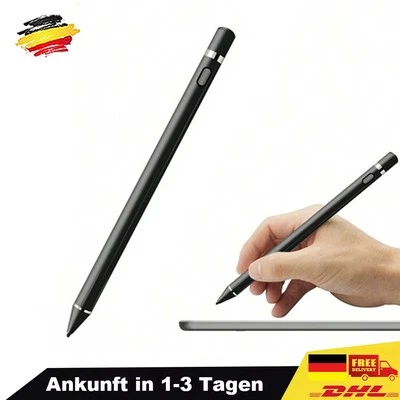 Touchpen Eingabe Stift Lang Touchscreen Handy Tablet Smartphone UNIVERSAL USB DE - Bild 1 von 4