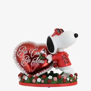 Snoopy Peanuts Be Cool Be Mine Valentines Day Bobblehead - Picture 1 of 1