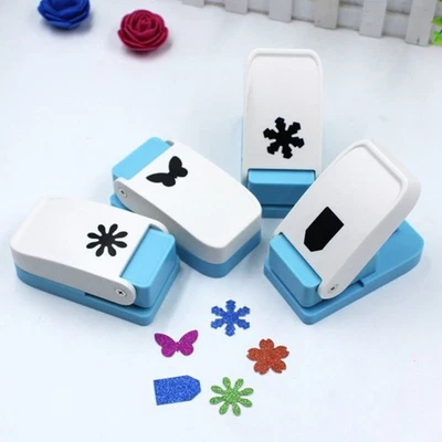Multi-Pattern Embossing Machine Card Hole Puncher  Children Crafts - Image 1 of 4
