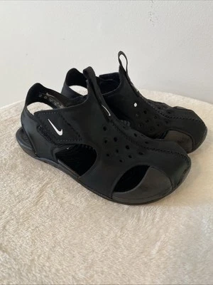Nike Sunray Protect 2 (TD) Black/White Toddler Sandals - Size 10C - Image 1 of 4
