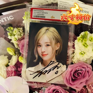 Fotos autógrafas de invierno firma fidelidad regalo 6 pulgadas firma invierno 金冬天亲笔签名 - Imagen 1 de 1