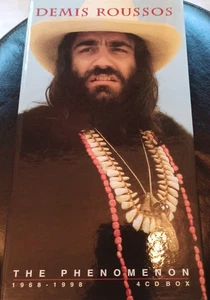 Demis Roussos The Phenomenon (Aphrodite's Child) Mega Rare 4-CD Box Top Zustand - Bild 1 von 4