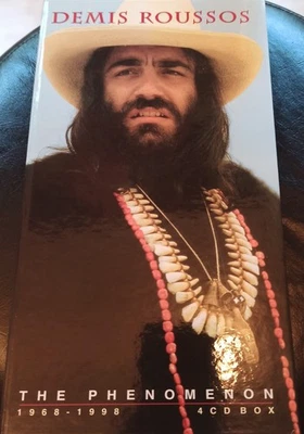 Demis Roussos The Phenomenon (Aphrodite's Child) Mega Rare 4-CD Box Top Zustand - Bild 1 von 4