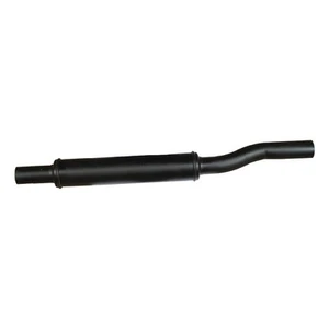 Terminal De Escape Negro Mate Para Harley Davidson WL De 1950 A 1952 - Imagen 1 de 1