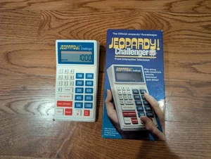Marcador oficial Alex Trebek Jeopardy Challenger 1987 en caja - PROBADO/FUNCIONA - Imagen 1 de 5