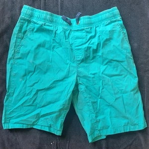 Lands' End Boys Husky Pull On Elastic Waistband Cotton Shorts Size 14H-16H(L) - Picture 1 of 8