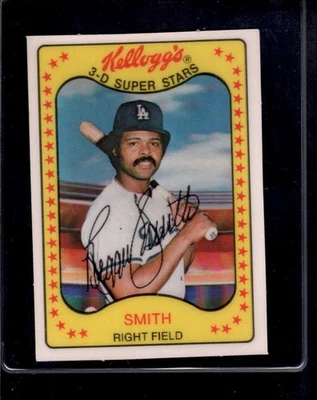 1981 Kellogg #36 Reggie Smith    NM/NM+ X3539205 - Image 1 of 3