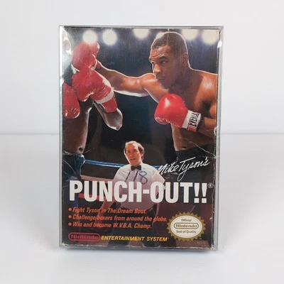 Mike Tyson's Punch-Out!! (Nintendo NES) w/ Letter COMPLETE CIB TESTED AUTHENTIC - Image 1 of 4
