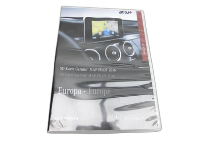 Garmin CARTE Pilote Navi SD Europe 2016 V6.1 pour Mercedes W176 A180 15-18 - Photo 1/4