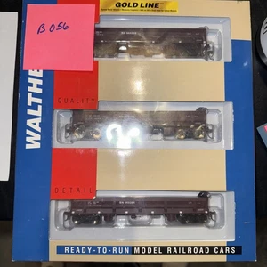 Walthers HO Scale Burligton Northern Difco Dump Car 3 Pk 932-37915 UNOPENED B056 - Picture 1 of 4