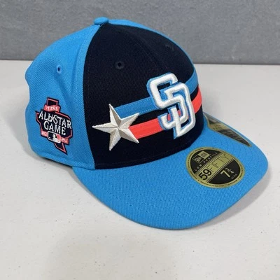 San Diego Padres Hat 7 3/4 Fitted 2024 All-Star Game Texas 59FIFTY OnField MLB - Image 1 of 4