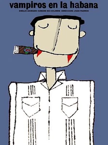 Decorative Poster.Interior wall art design.Art.Cuban Vampire with Cigar.4098a - Picture 1 of 1