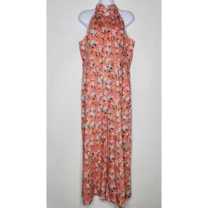 J Crew Liberty Fabric Womens Josehpine Wide Leg Floral Jumpsuit Size 14 Pockets - Picture 1 of 10