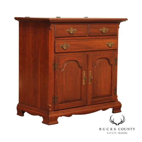 Tell City Chair Co. Colonial Style Solid Cherry Server Cover