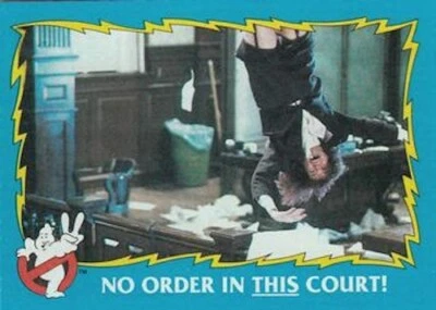 GHOSTBUSTERS 2 II TRADING CARDS 1989 TOPPS USA BASE CARD # 29 CLEAN CONDITION - Image 1 of 3