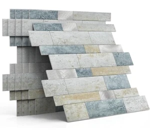 MOFIT Backsplash Tile for Kitchen Peel and Stick Stone Matte Finish,Bathroom - Picture 1 of 8