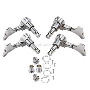 2R2L Guitar Bass Sealed Tuner Tuning Peg Machine Head Chrome - Picture 1 of 3