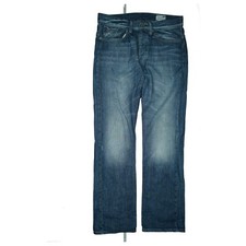 G-Star Raw 3301 Classic Men's Jeans Pants Regular Fit Straight W31 L32 Used Blue