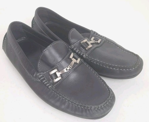 Mocassini ECCO Driving 40 mocassini slip on neri ibridi in pelle uomo 7 donna 9