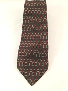 Jos. A. Bank Hand Sewn Silk Tie Burgundy - Picture 1 of 3