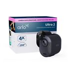 Netgear Arlo Ultra  Outdoor Security Camera, add-on black (4K, 8MP, 180, 1x, Wi-