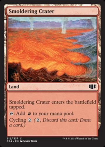 x4 Smoldering Crater MTG Commander 2014 C M/NM, English - Image 1 of 1