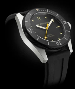 Andersmann Oceanmaster II 1000m Segundero Amarillo Automático Nuevo - Imagen 1 de 10