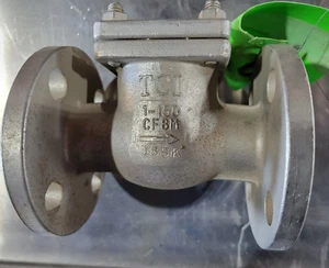 TCI 1-150 CF8M CHECK VALVE - Picture 1 of 13