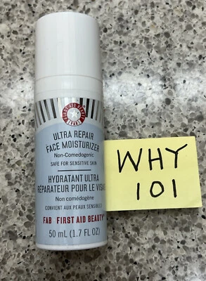 Crema hidratante facial ultra reparadora First Aid Beauty 1,7 oz/50 ml talla completa nueva $28 Foto 1 de 4