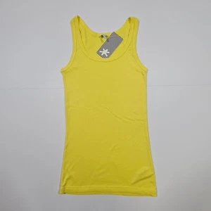 Splendid Womens Tank Top Lemon Yellow Medium Sleeveless Vest Ladies 12 UK - Picture 1 of 8