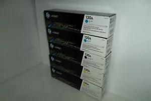 LOT-5 HP 130A Toner Cartridge C/Y/K for MFP M176 M177 CF350A CF351A CF352A NEW - Picture 1 of 6