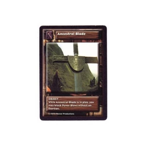 Promo ANCESTRAL BLADE Highlander CCG TCG 1st Edition FREE POWER BLOCKS - Picture 1 of 2