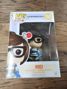 Funko Pop! Games Overwatch Mei #180 Mid- Blizzard Hot Topic Exclusive - Picture 1 of 5